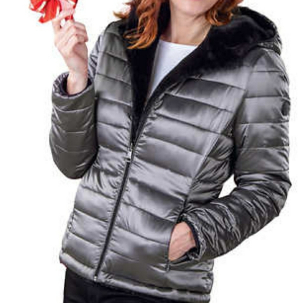 Andrew marc reversible fur jacket